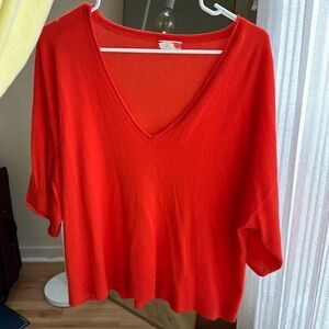 100% cashmere Jcrew short sleeve summer sweater